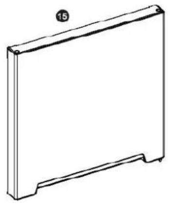 BRANDT BFD6542NW - Reversing the opening direction of the doors - 9
