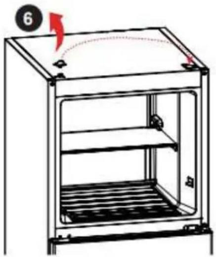 BRANDT BFD6542NW - Reversing the opening direction of the doors - 3