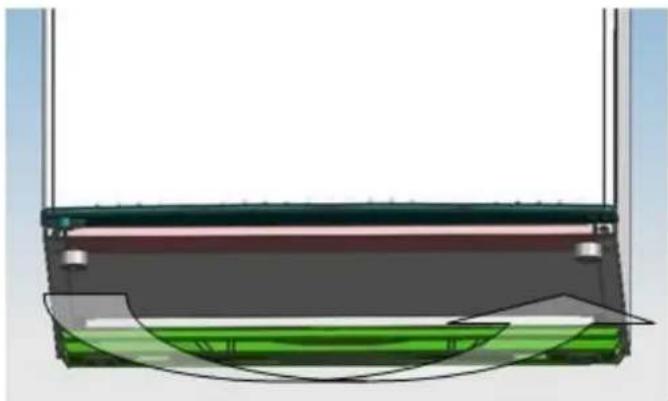 BRANDT BFD6510EW - Αντιστροφή της κατεύθυνσης ανοίγματος της πόρτας - 13