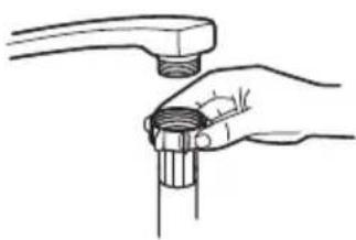 BRANDT BF3534CX - Cold water connection - 1