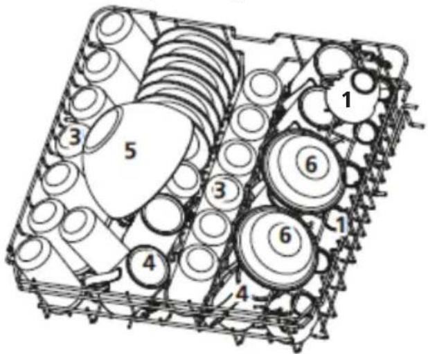 BRANDT BF3534CX - Bandeja superior: - 1