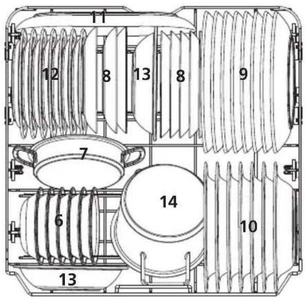 BRANDT BF3534CX - Panier du bas : - 1