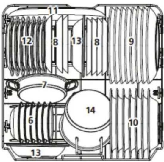 BRANDT BF3534CX - Bandeja inferior: - 1