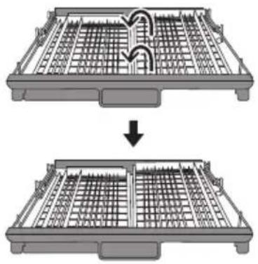 BRANDT BF3534CX - Adjusting cutlery rack - 1