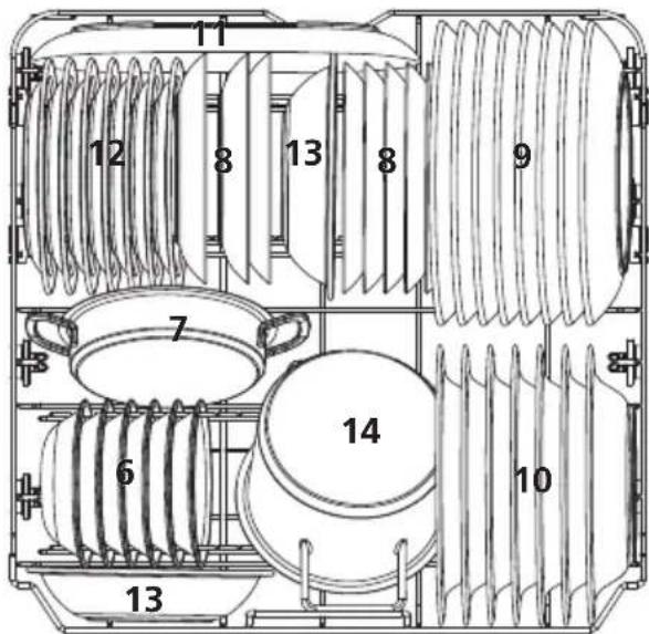 BRANDT BF3534CX - Lower basket: - 1