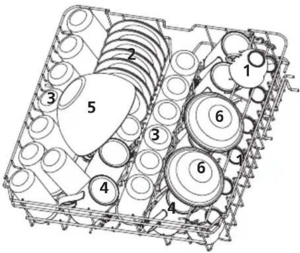 BRANDT BF3534CX - Upper basket: - 1