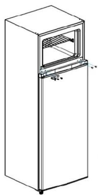 BRANDT BFD4355EX - Inverser le sens de la porte - 11