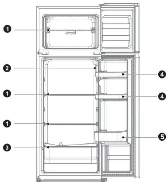 BRANDT BFD4355EX - Agencement et présentation de votre appareil - 1