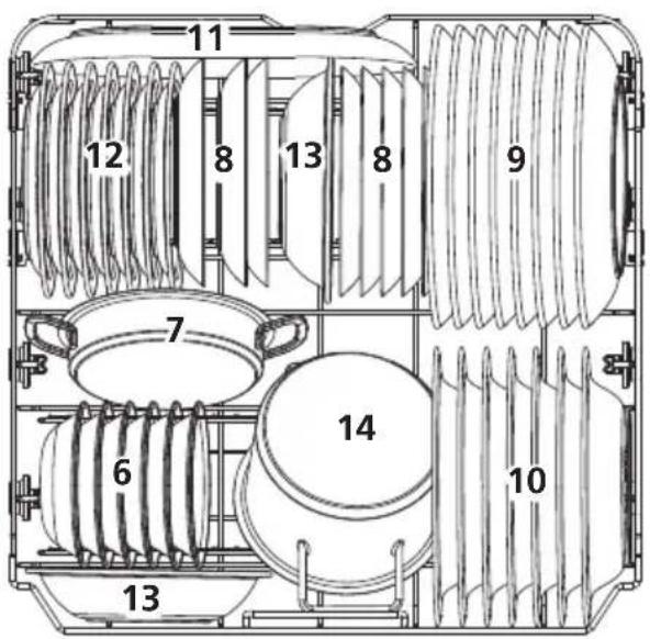 BRANDT BDF534DX - Panier du bas : - 1