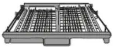 BRANDT BDF534DX - Ajuste de la bandeja de cubiertos - 3