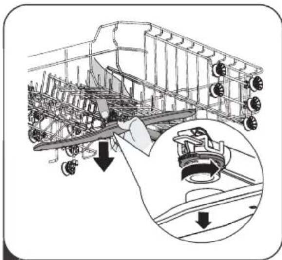 BRANDT BDF534DX - Spray arms - 1