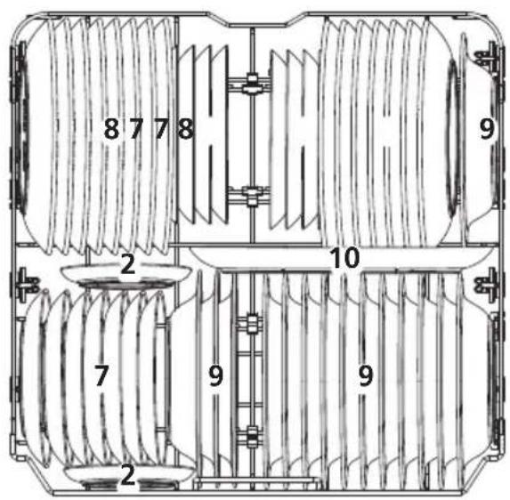 BRANDT BDF534DX - Panier du bas : - 1