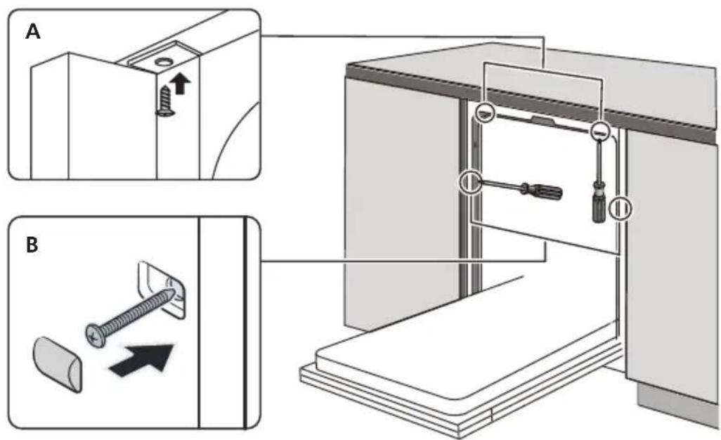 BRANDT BDF534DX - Step 4. Dishwasher installation steps - 2
