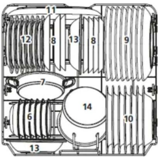 BRANDT BDF534DX - Bandeja inferior: - 1