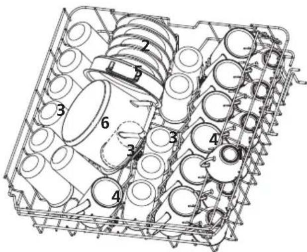 BRANDT BDF424VDX - Panier du haut : - 1