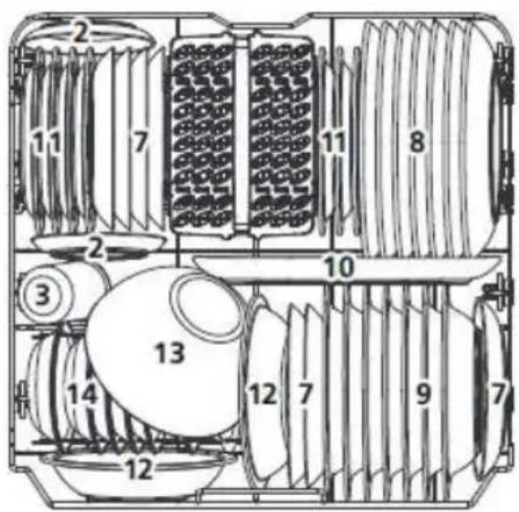 BRANDT BDF424VDX - Bandeja inferior: - 1
