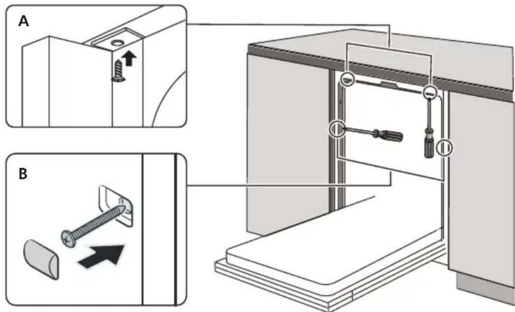 BRANDT BDF424VDX - Step 4. Dishwasher installation steps - 2