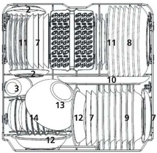 BRANDT BDF424VDX - Lower basket: - 1