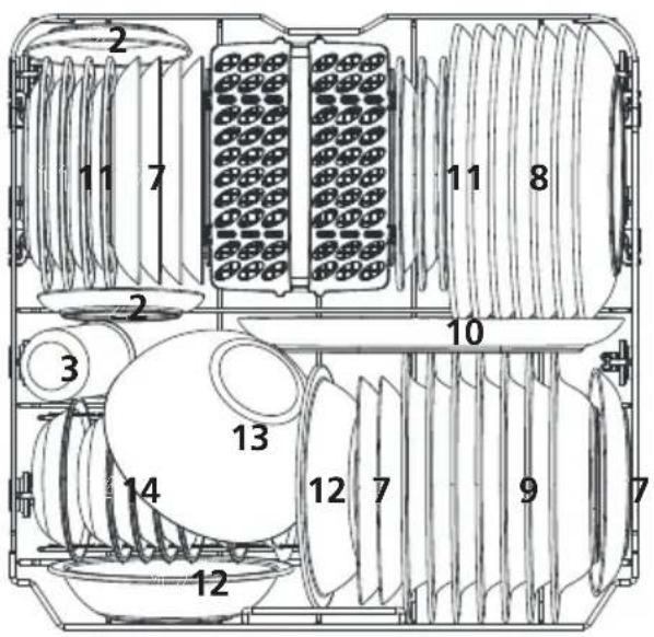 BRANDT BDF424DX - Lower basket: - 1