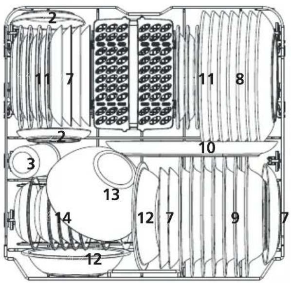 BRANDT BF3424CW - Lower basket: - 1