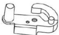 BRANDT BFC8600EX - Inverser le sens d'ouverture des portes - 3