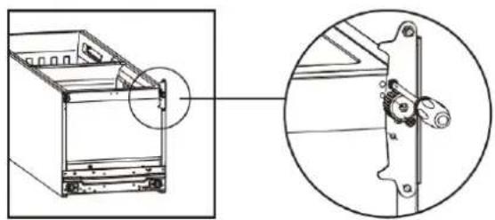 BRANDT BFC8600EX - Inverser le sens d'ouverture des portes - 7