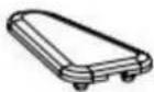 BRANDT BFD4355EW - Αντιστρέψτε την κατεύθυνση της πόρτας - 2