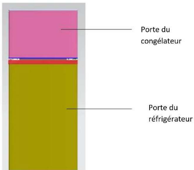 BRANDT BFD6510SW - Inversion du sens d'ouverture des portes - 11