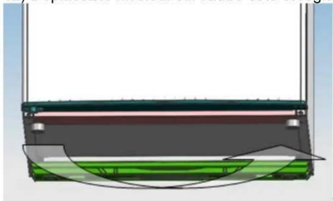 BRANDT BFD6510SW - Inversion du sens d'ouverture des portes - 12