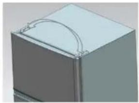 BRANDT BFD6510SW - Reversing the opening direction of the doors - 11