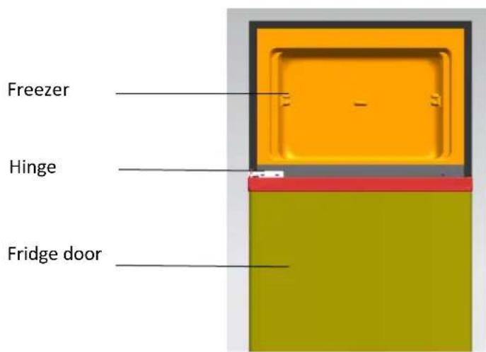 BRANDT BFD6510SW - Reversing the opening direction of the doors - 10