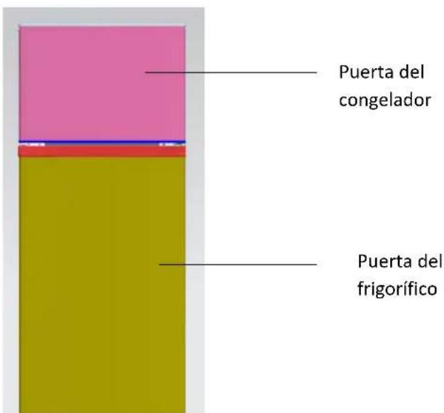 BRANDT BFD6510SW - Inversión del sentido de apertura de las puertas - 12