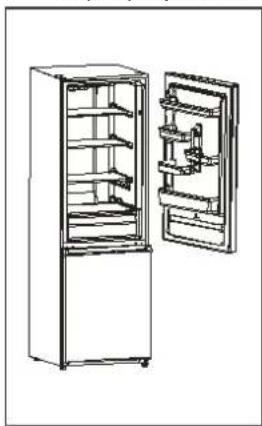 BRANDT BFC2062NX - Αντιστρέψτε την κατεύθυνση ανοίγματος της πόρτας - 2
