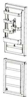 BRANDT BFC2062NX - Αντιστρέψτε την κατεύθυνση ανοίγματος της πόρτας - 7
