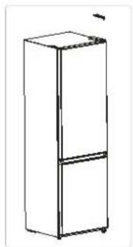 BRANDT BFC2062NX - 1