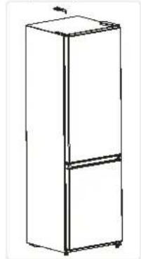 BRANDT BFC2062NX - Αντιστρέψτε την κατεύθυνση ανοίγματος της πόρτας - 8