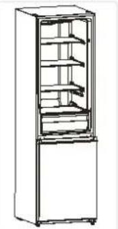 BRANDT BFC2062NX - Αντιστρέψτε την κατεύθυνση ανοίγματος της πόρτας - 6