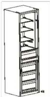 BRANDT BFC2062NX - Inverser le sens d'ouverture des portes - 4
