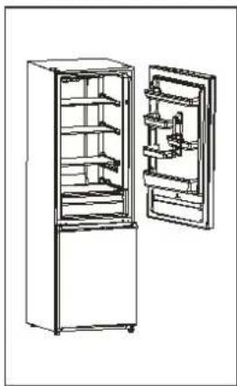 BRANDT BFC2062NX - Reversing the opening direction of the doors - 3