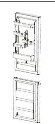 BRANDT BFC2062NX - Inverser le sens d'ouverture des portes - 7