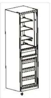 BRANDT BFC2062NX - Reversing the opening direction of the doors - 6