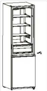 BRANDT BFC2062NX - Inverser le sens d'ouverture des portes - 3