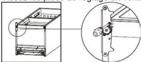 BRANDT BFC8562NX - Inverser le sens d'ouverture des portes - 7