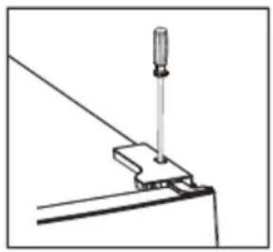 BRANDT BFC8600NX - Inversion du sens d'ouverture de la porte - 4