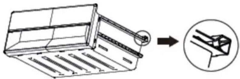 BRANDT BFC8600NX - Disassemble the bottom drawer - 1