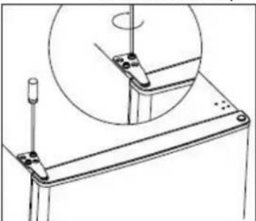 BRANDT BC8027EX - Inverser le sens d'ouverture des portes - 11