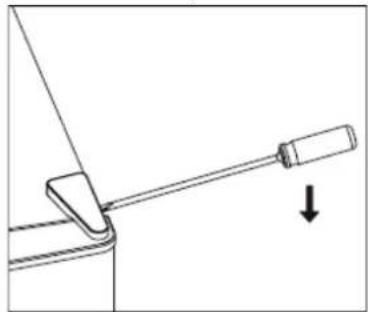 BRANDT BC8027EX - Reversing the doors - 1