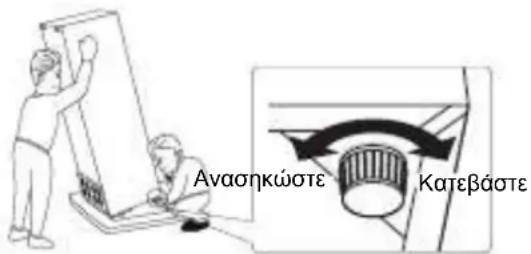 BRANDT BFC8052SX - Ευθυγράμμιση της συσκευής - 2