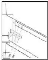BRANDT BFC6510SW - Reversing the opening direction of the doors - 9