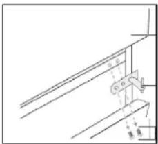 BRANDT BFC6510SW - Reversing the opening direction of the doors - 2